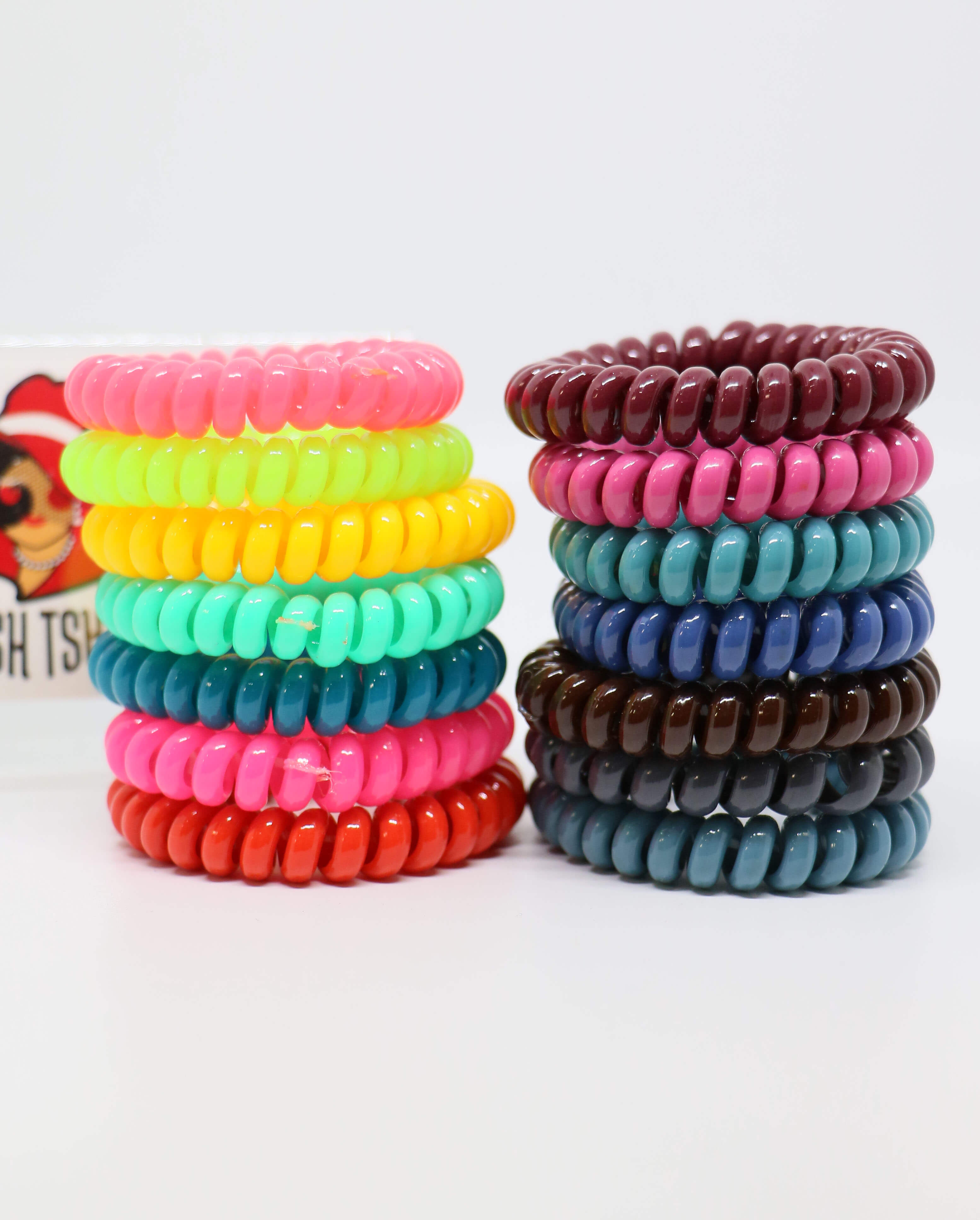 ยางมัดผม, ยางรัดผม, กิ๊บช็อป, รวบผม, ตกแต่งผม, ประดิษฐ์, DIY, ยางขนหนู, ยืดหยุ่น, คุณภาพดี, อะไหล่, วัสดุตกแต่ง, รัดแกะ, มัดโบว์, ยางสายโทรศัพท์, ยางเกรียว, แฟชั่น, ขายส่ง, ขายปลีก, เกาหลี, invisibobble,