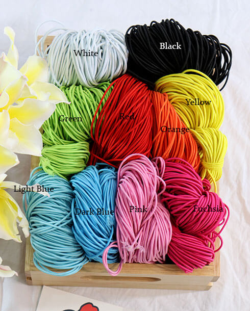เอ็นยืด, ยางยืด, เอ็นร้อย, ไหมร้อย, เอ็นยืดเส้นกลม, elastic, elastic cord, ราคาส่ง, ราคาถูก, สำเพ็ง, เอ็น, อุปกรณ์ร้อยสร้อย