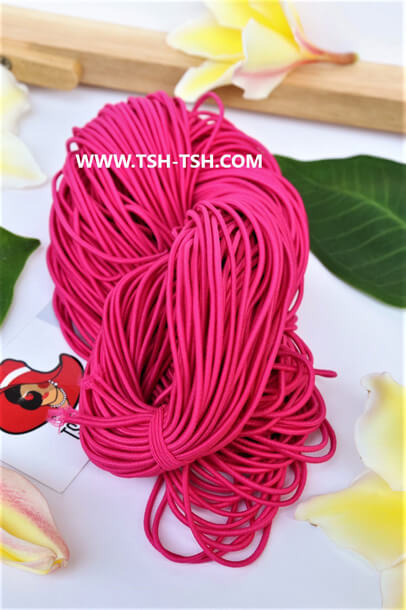 เอ็นยืด, ยางยืด, เอ็นร้อย, ไหมร้อย, เอ็นยืดเส้นกลม, elastic, elastic cord, ราคาส่ง, ราคาถูก, สำเพ็ง, เอ็น, อุปกรณ์ร้อยสร้อย