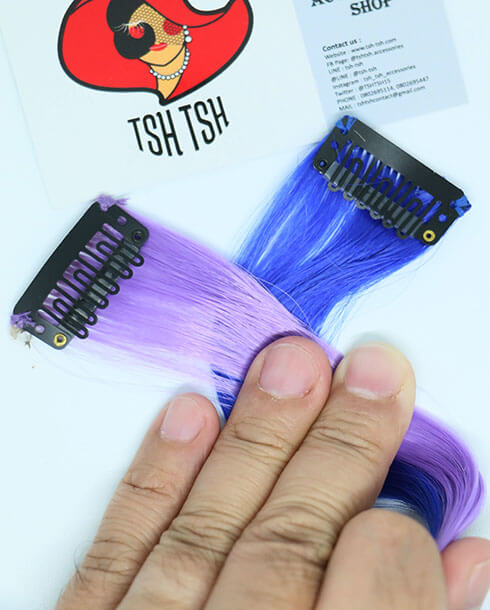 กิ๊บหวีสับ 3 ซม. สีดำ