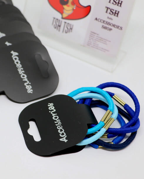 หัวกระดาษแพคแขวนสีดำ Accessories