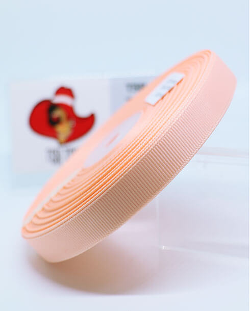 5/8” (15 mm) Grosgrain Ribbon Dark Old Rose Color