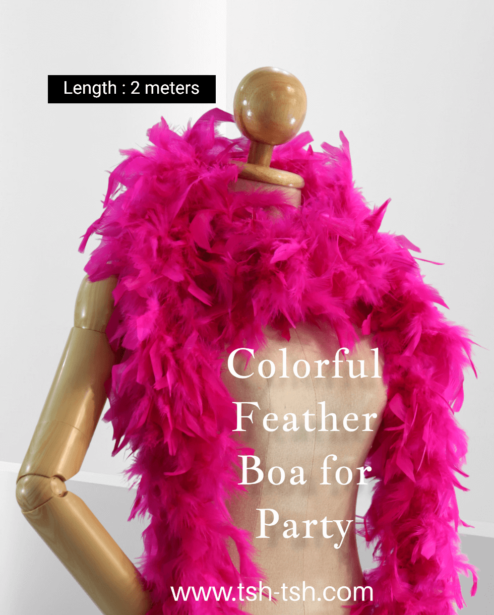 Flydream Feathers, Chandelle Feather Boa, Dancing, Wedding Crafting Party Dress Up, Costume Decoration, Cynthias Feathers, accessory, Boa Strip Garland Party Decor