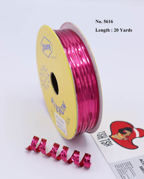 Metallic Twisted Wire 20 Yards Fuchsia Color No.07