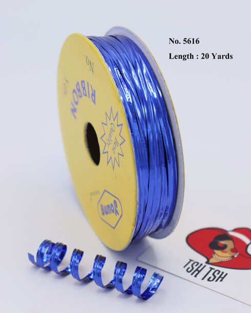 Metallic Twisted Wire 20 Yards Royal Blue Color No.05