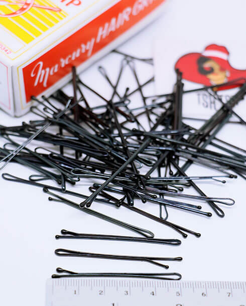 Bobby Pin Marcury- 5 cm. Black Color