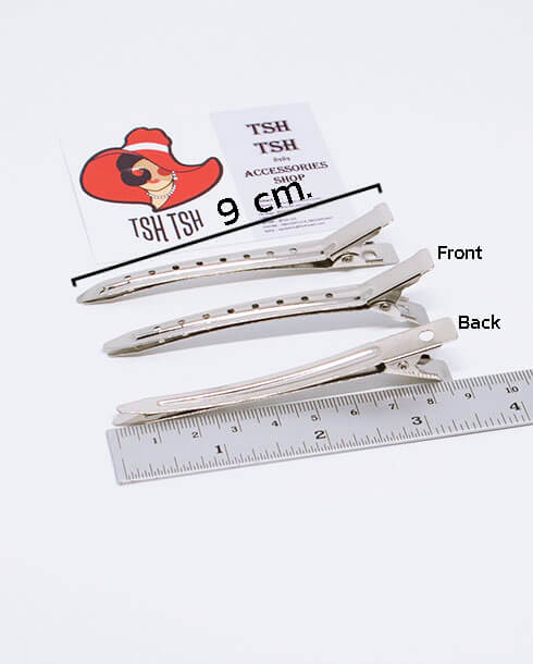 ปากเป็ดซากุระ 9 ซม. สีเงิน